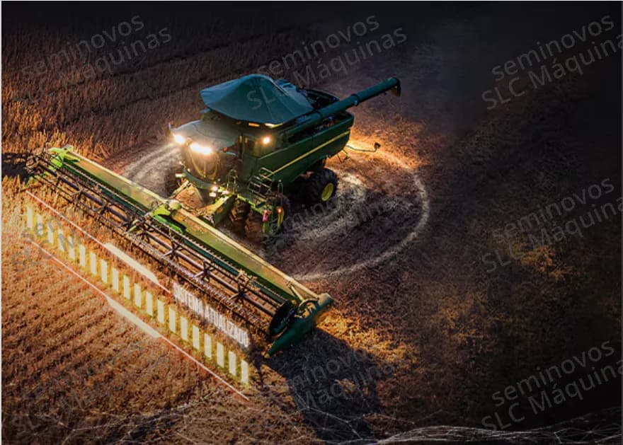 Colheitadeira John Deere Modelo Teste 2